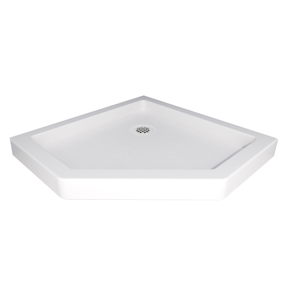 Maax Atlantic II 38 x 38 Polystyrene Center Drain Shower Kit in White - image 4