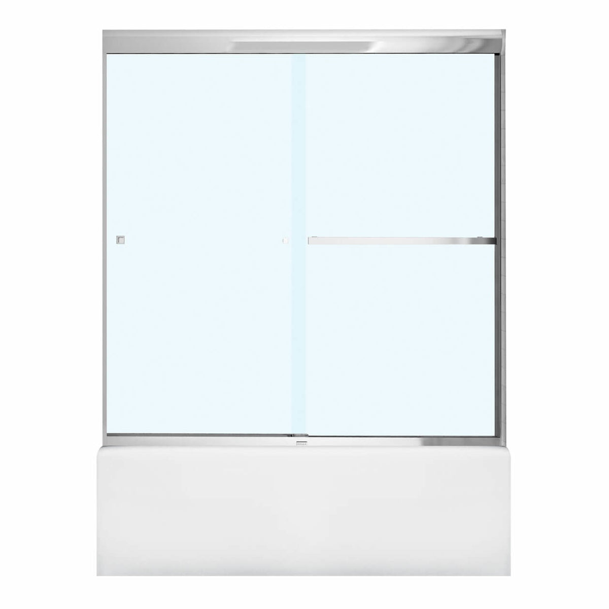 Maax Aura 55-59 x 57 in 8 mm Bypass Tub Door for Alcove Installation - image 2
