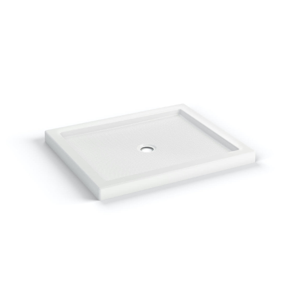 Maax B3Round 4834 Acrylic Shower Base in White with Center Drain - image 20