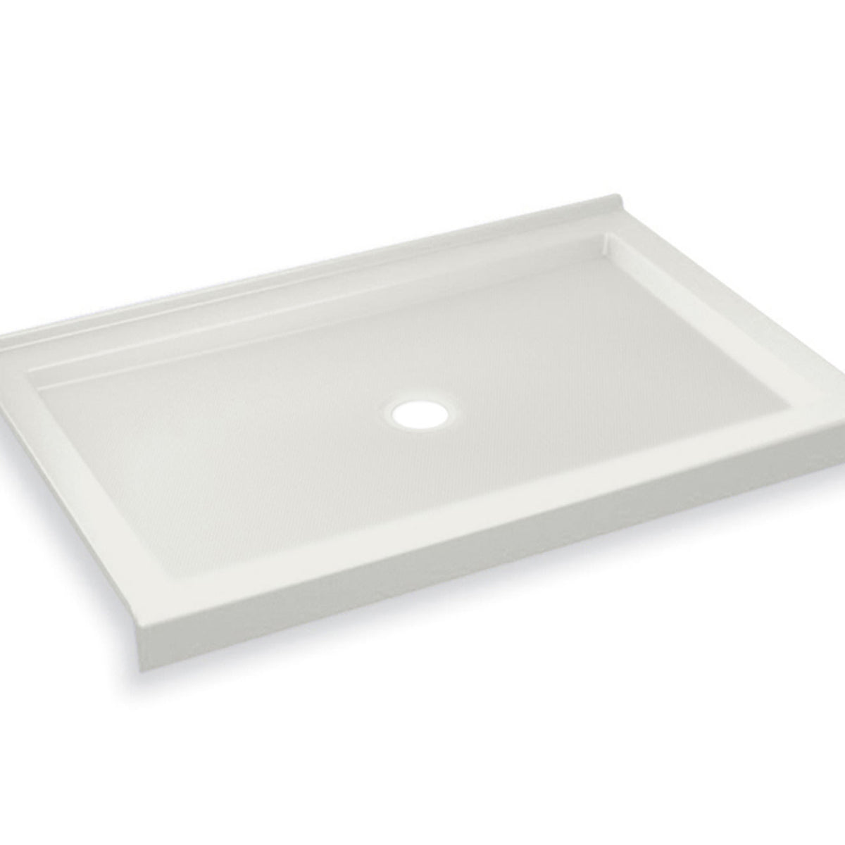 Maax B3Round 4836 Acrylic Shower Base in White with Center Drain - image 22