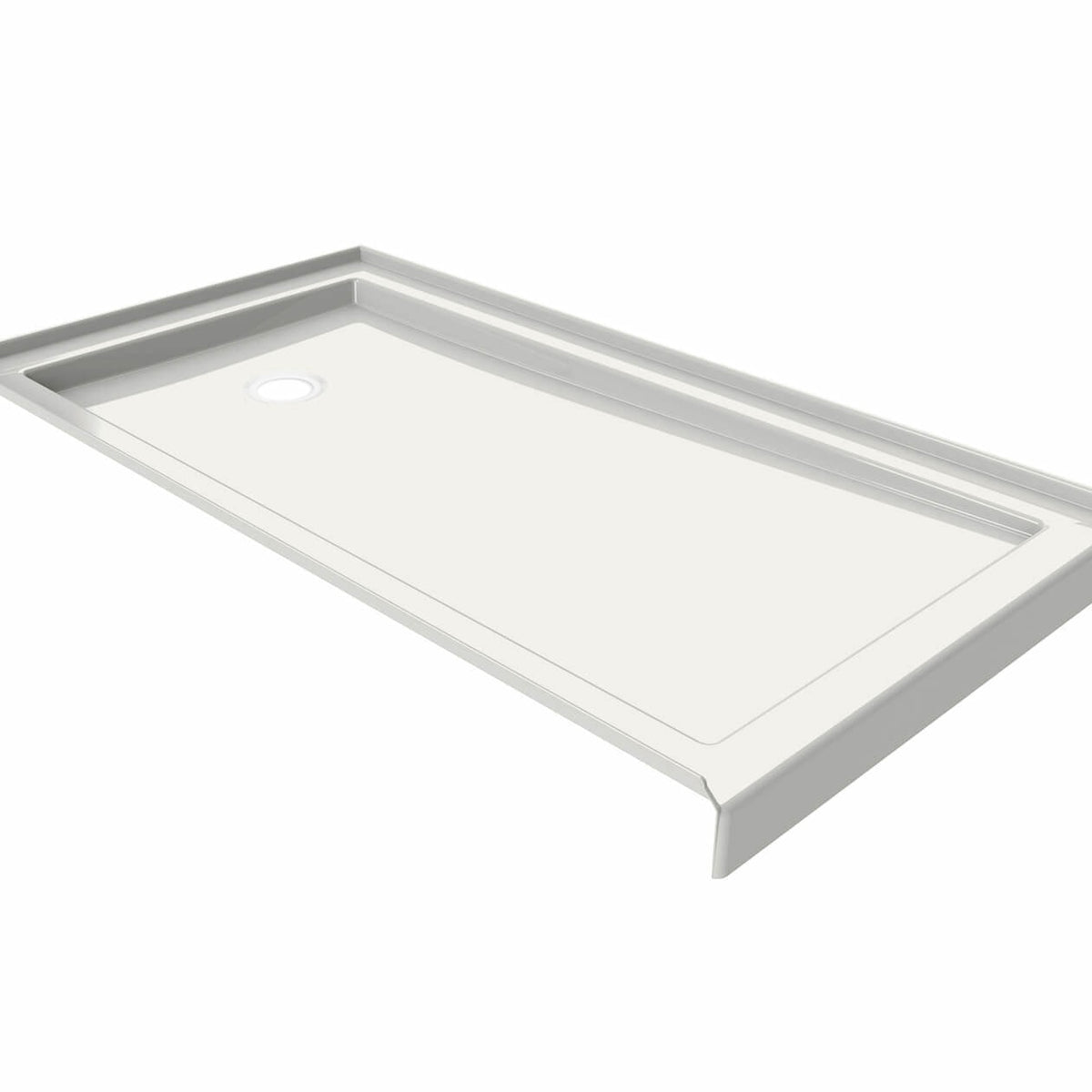 Maax B3Round 6032 Acrylic Shower Base in White - image 17