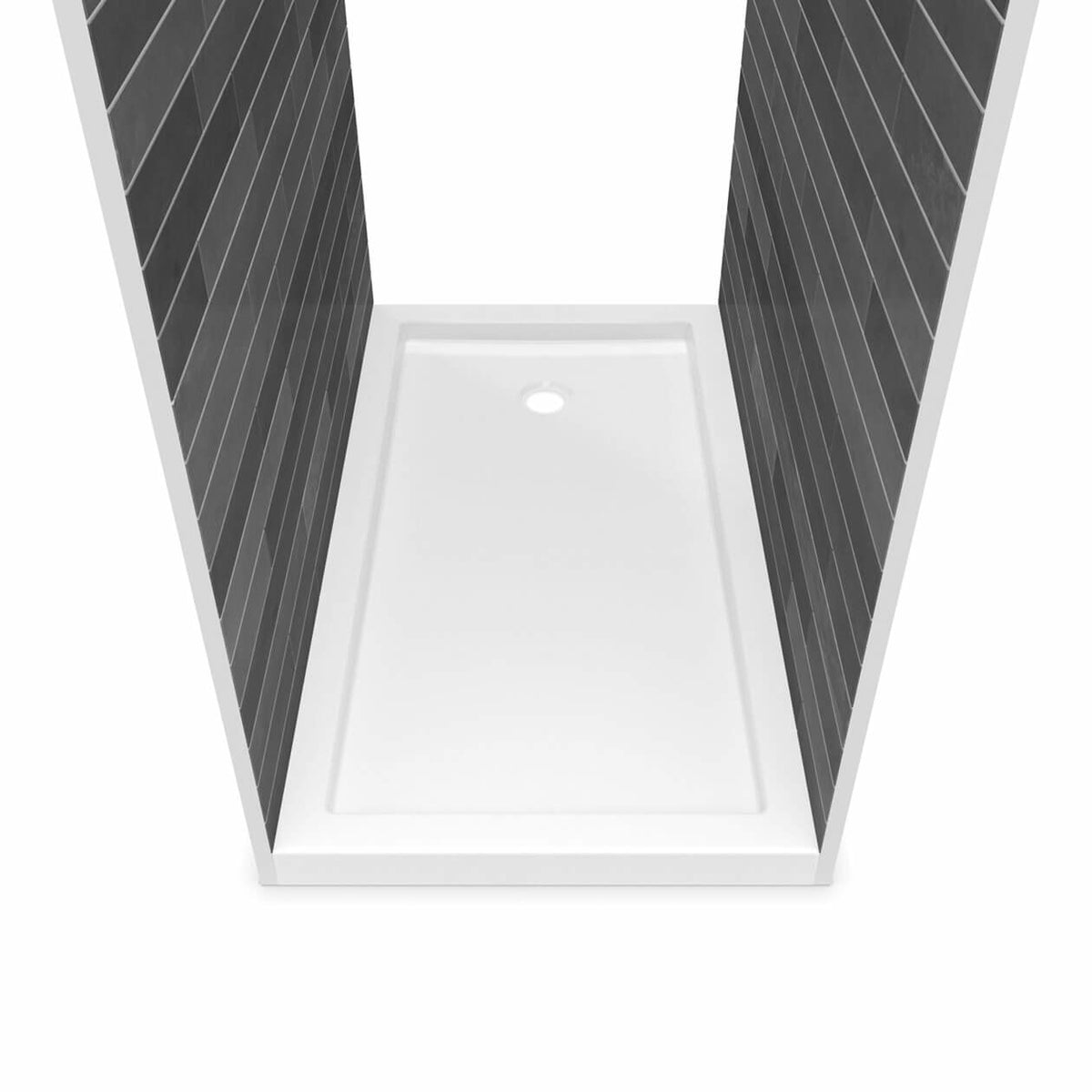 Maax B3Round 6032 Acrylic Shower Base in White - image 18