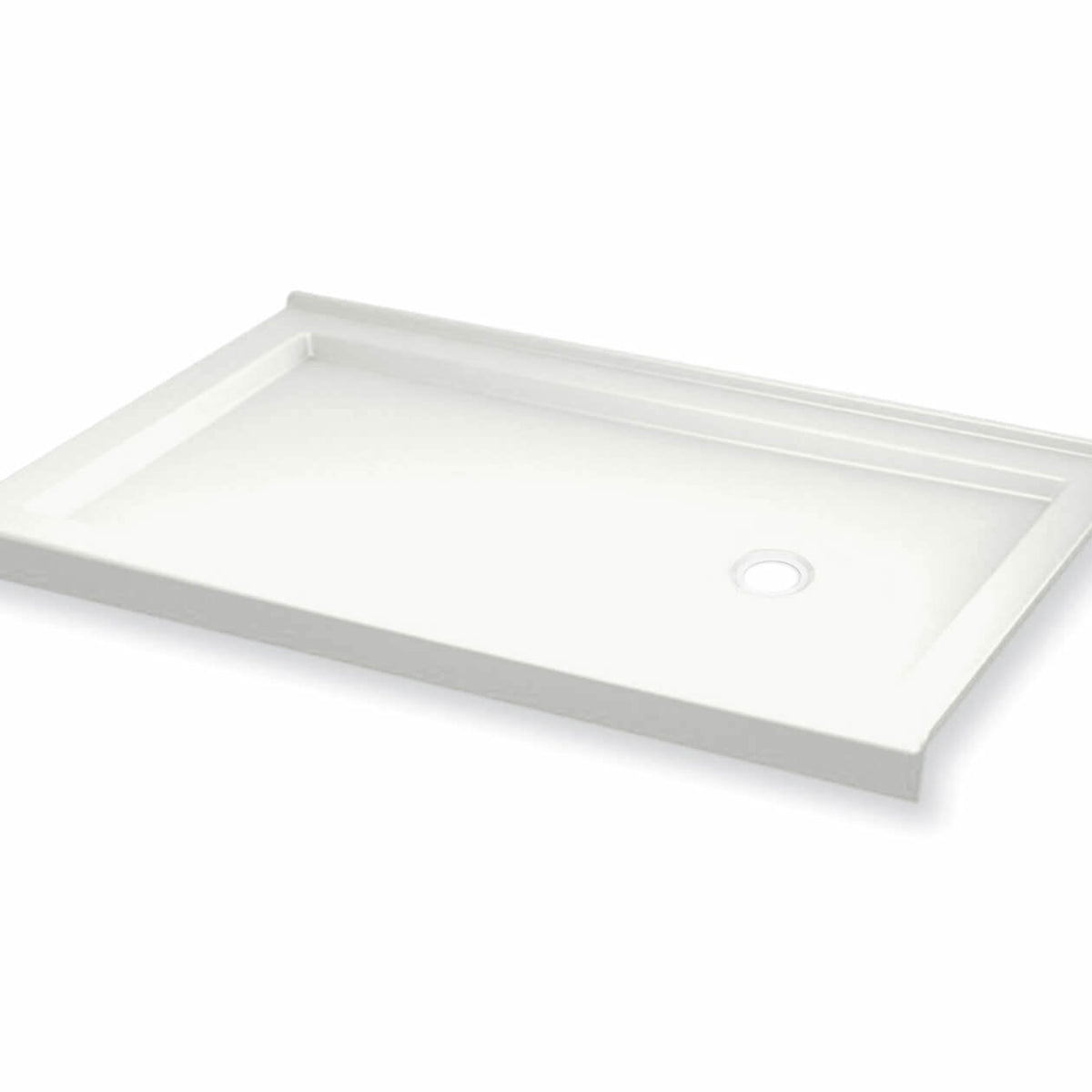 Maax B3Round 6036 Acrylic Shower Base in White - image 12
