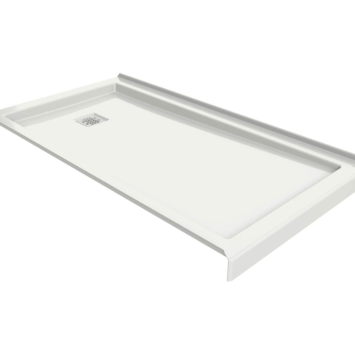 Maax B3Square 6036 Acrylic Shower Base in White - image 26
