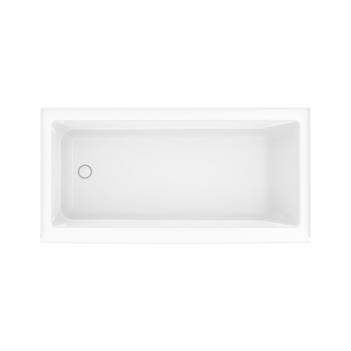 Maax Bosca 6030 IFS AFR Acrylic Alcove Bathtub in White with Linear Overflow - image 3