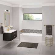 Maax Bosca Access 6030 Acrylic Alcove Bathtub in White