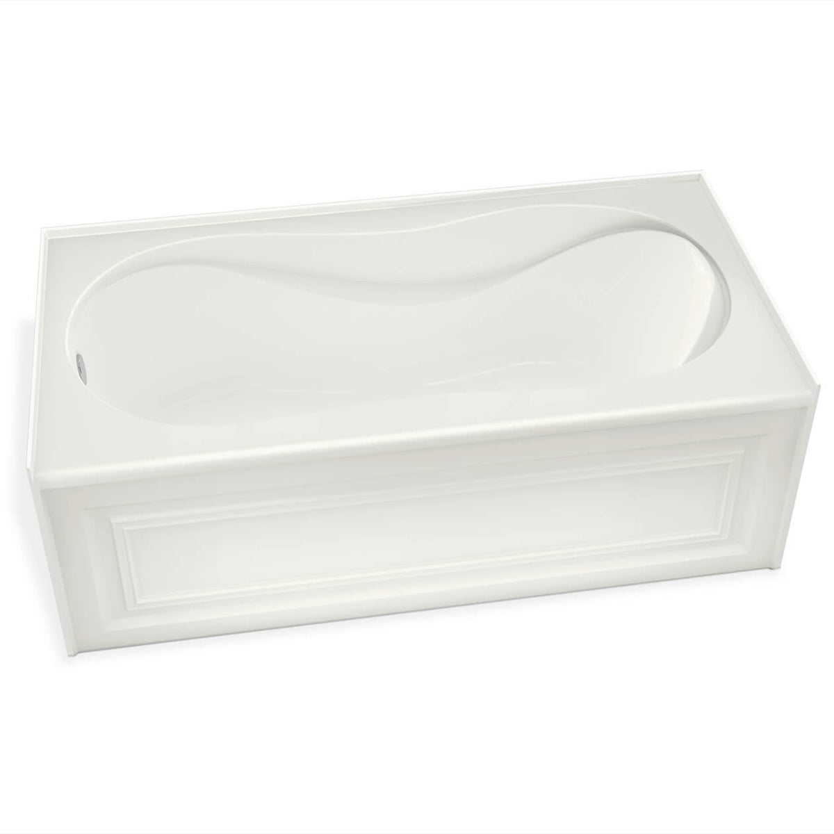 Maax Brome 6030 Acrylic Alcove Bathtub in White - image 2