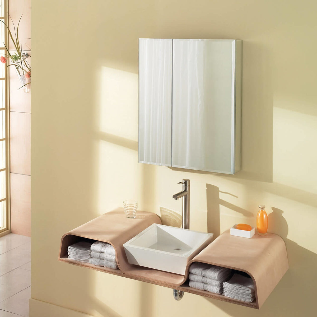 Maax BV3630 Medicine Cabinet in Chrome