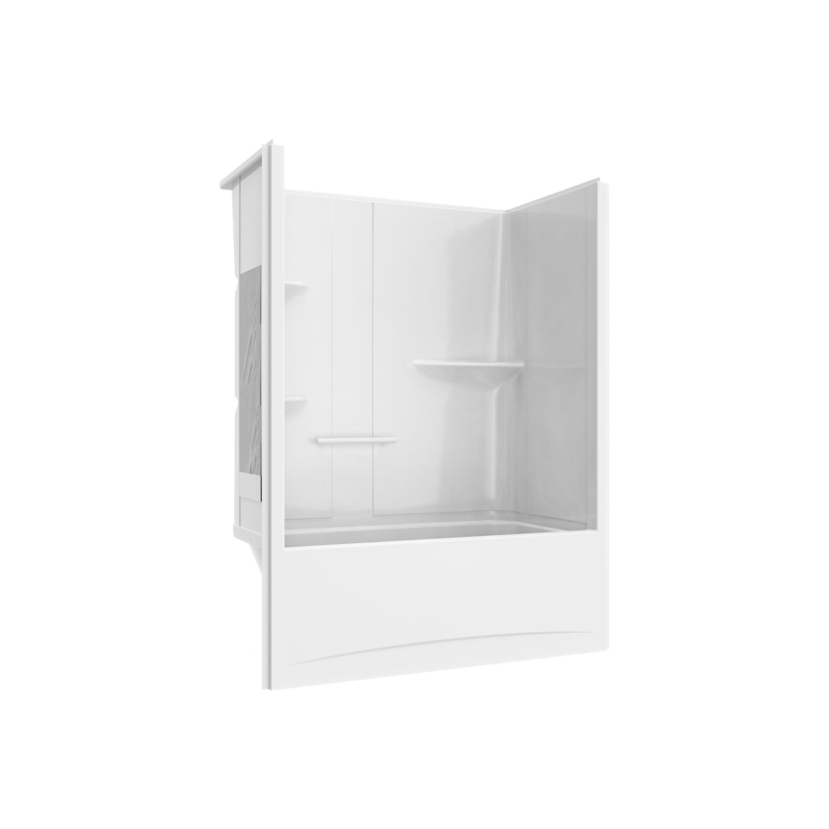 Maax Camelia TS-6032 Acrylic Alcove One-Piece Tub Shower in White - image 9