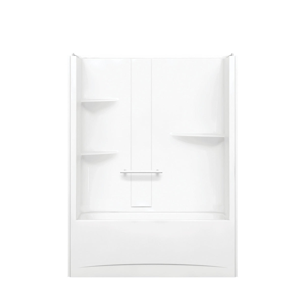 Maax Camelia TS-6032 AFR Acrylic Alcove One-Piece Tub Shower in White - image 2