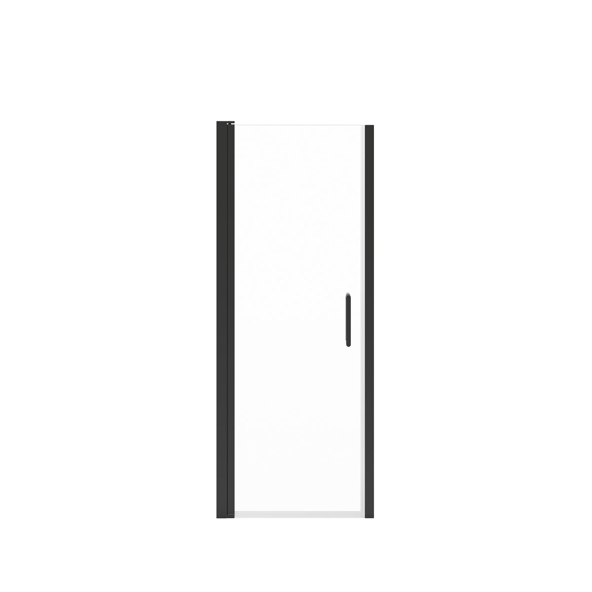 Maax Cappadocia 23-25 x 68 in 6 mm Pivot Shower Door for Alcove Installation with Clear glass & Round Handle - image 5