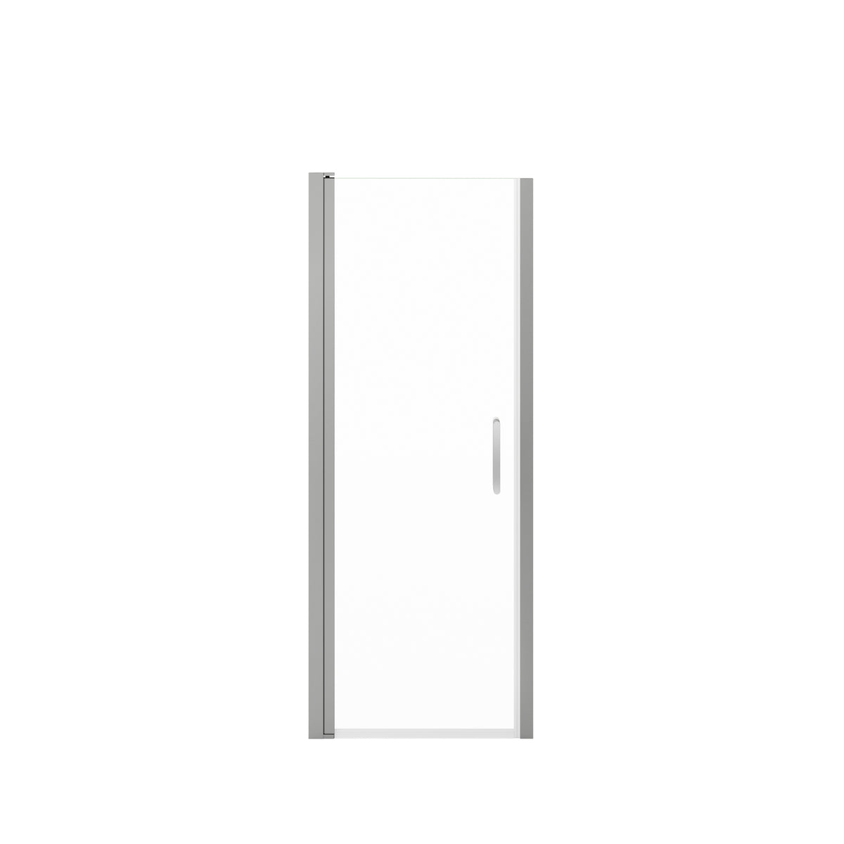 Maax Cappadocia 25-27 x 68 in 6 mm Pivot Shower Door for Alcove Installation with Clear glass & Round Handle - image 20