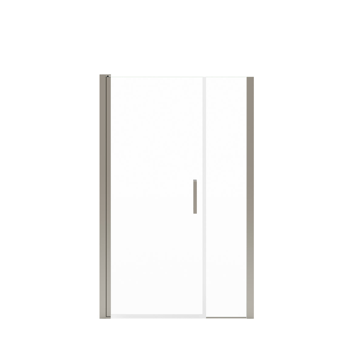 Maax Cappadocia 41-43 x 68 in 6 mm Pivot Shower Door for Alcove Installation with Clear glass & Round Handle - image 11