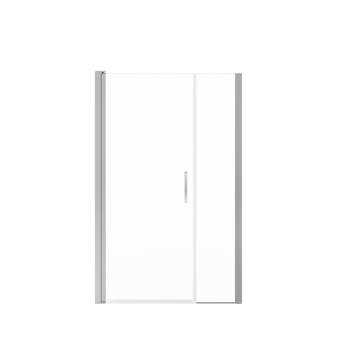 Maax Cappadocia 41-43 x 68 in 6 mm Pivot Shower Door for Alcove Installation with Clear glass & Round Handle - image 20
