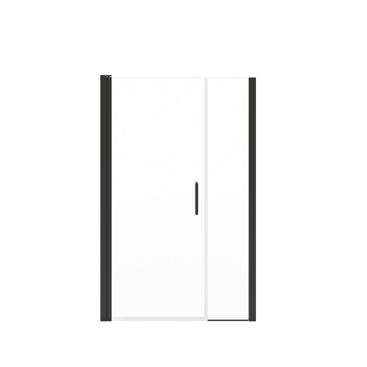 Maax Cappadocia 45-47 x 68 in 6 mm Pivot Shower Door for Alcove Installation with Clear glass & Round Handle - image 5