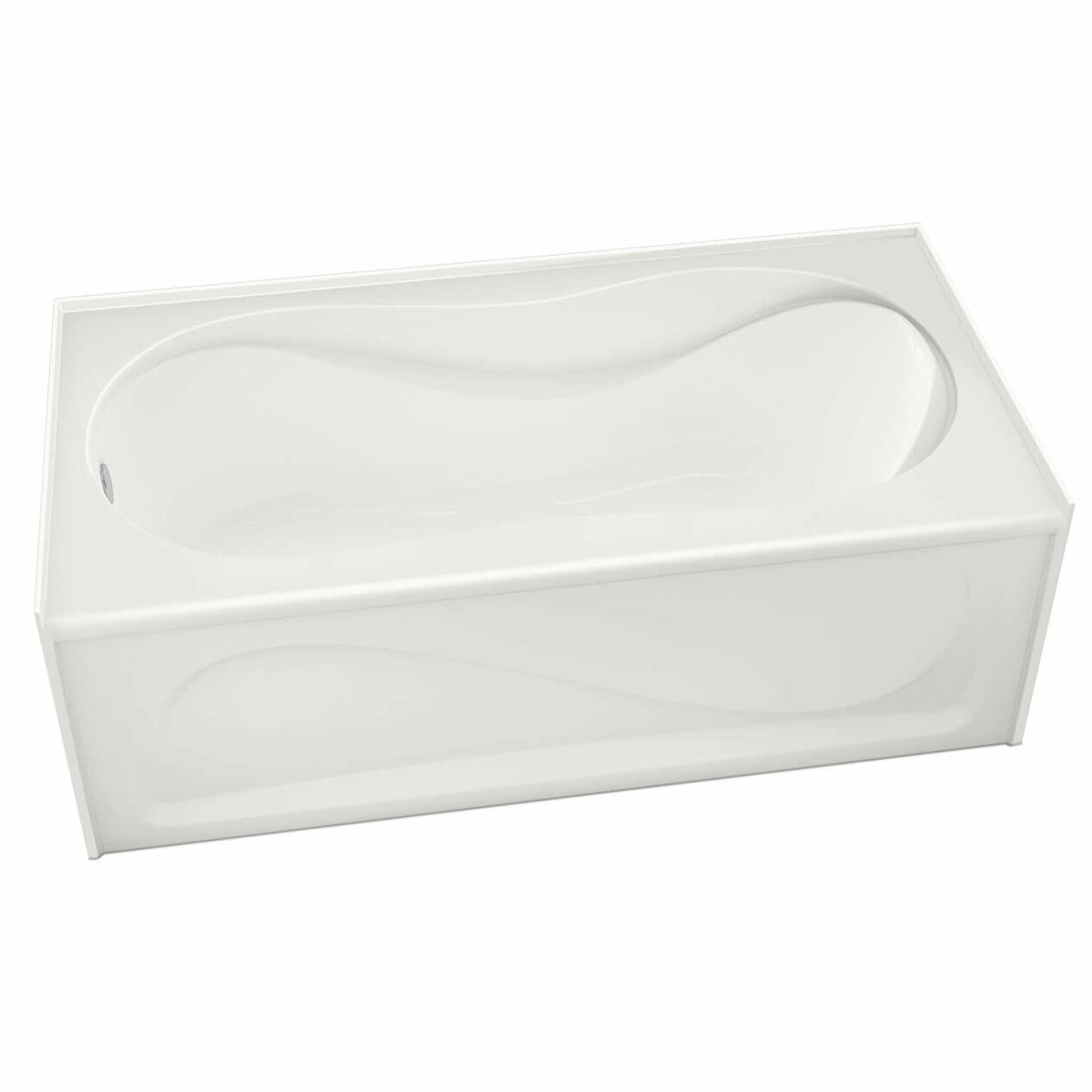 Maax Cocoon 6030 IFS Acrylic Alcove Bathtub in White - image 2