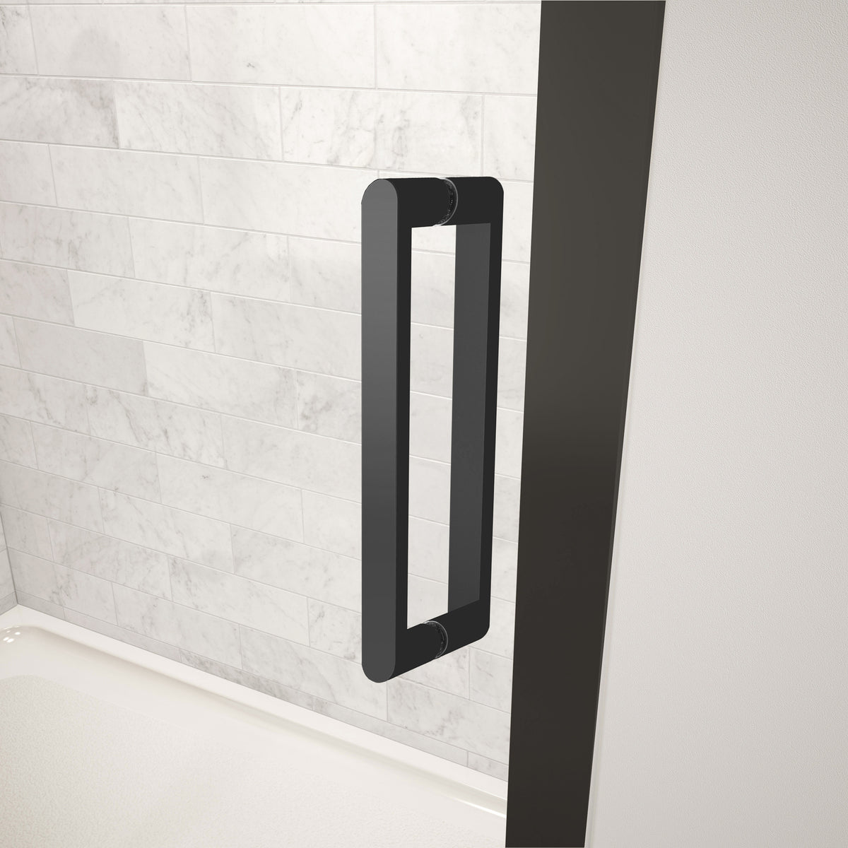 Maax Connect 55 1/2-57 x 57 in 6mm Sliding Tub Door for Alcove Installation - image 5