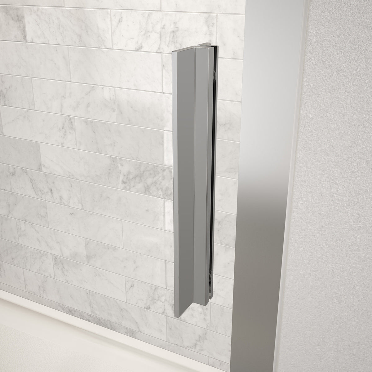 Maax Connect 55 ½-57 x 72 in 6mm Sliding Shower Door for Alcove Installation - image 4