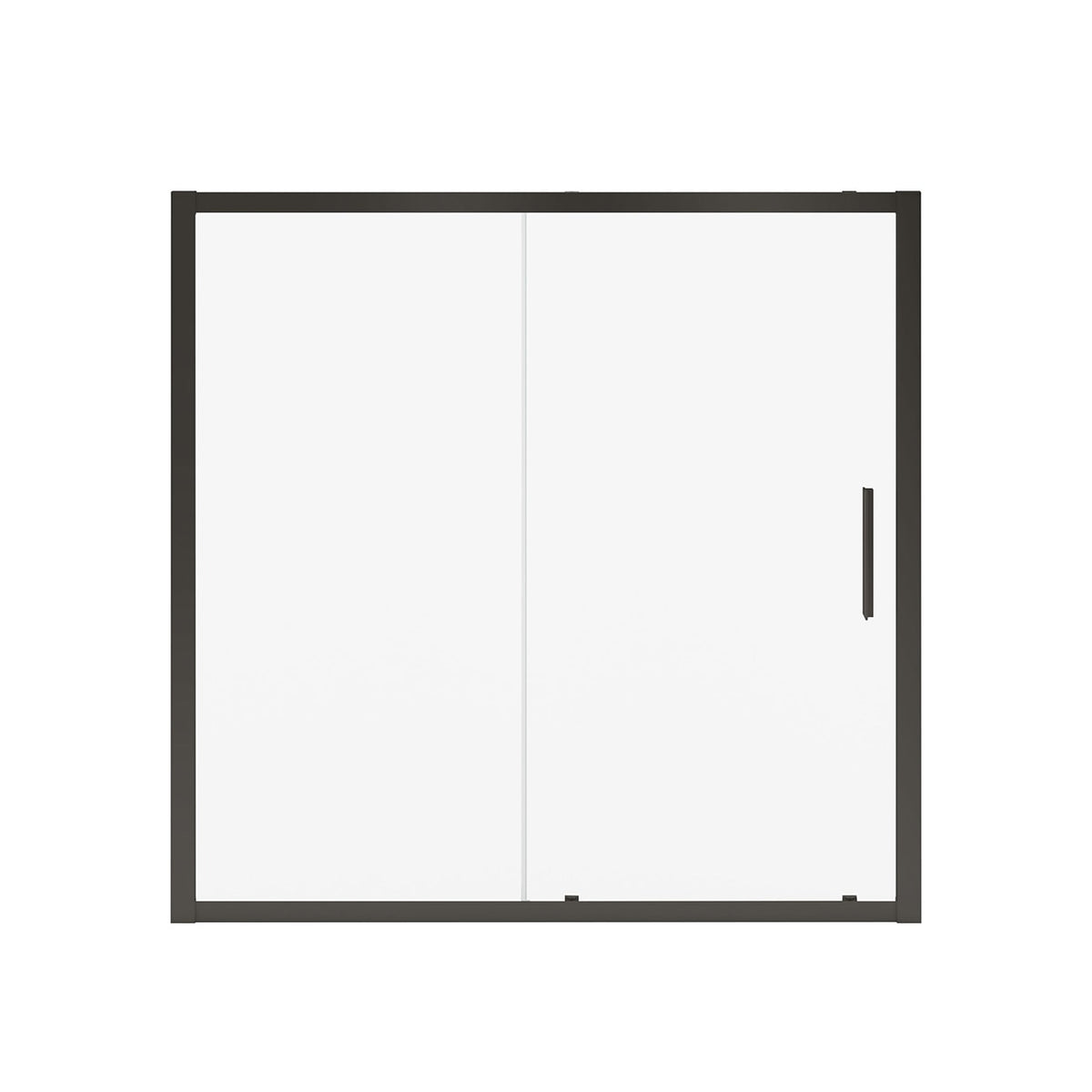 Maax Connect 57-58 ½ x 57 in 6mm Sliding Tub Door for Alcove Installation - image 6