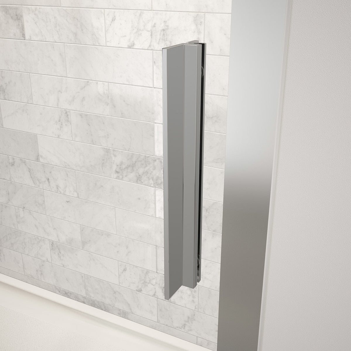 Maax Connect 57-58 ½ x 72 in 6mm Sliding Shower Door for Alcove Installation - image 4