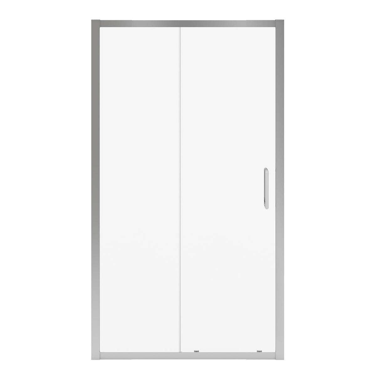 Maax Connect Pro 43 ½-45 x 76 in 6mm Sliding Shower Door for Alcove Installation with Clear glass in Chrome - image 3