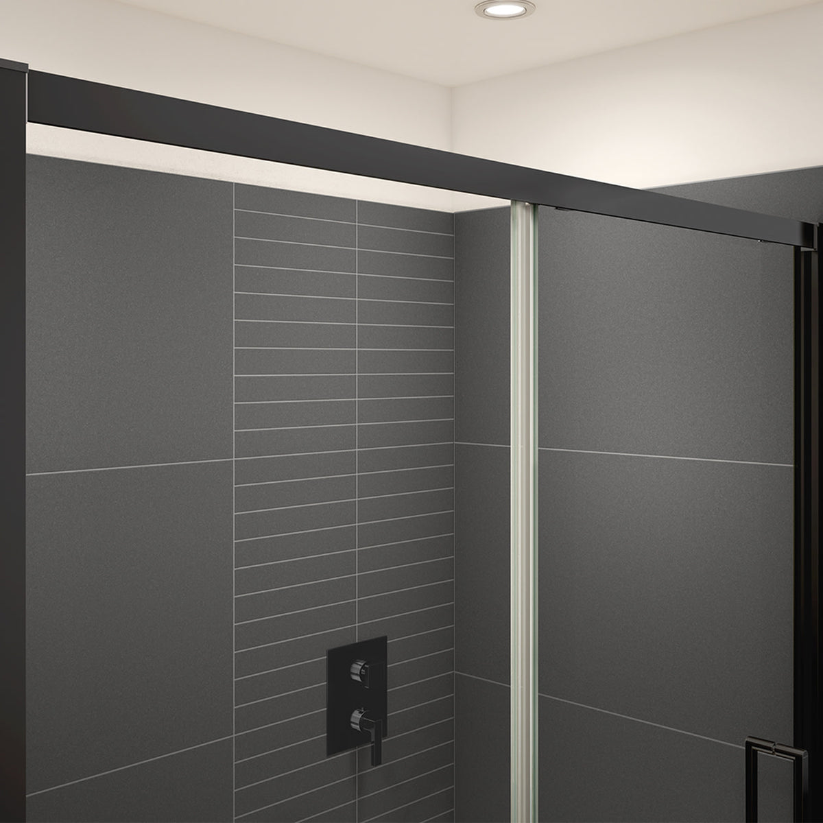 Maax Connect Pro 57-58 ½ x 76 in 6mm Sliding Shower Door for Alcove Installation - image 7