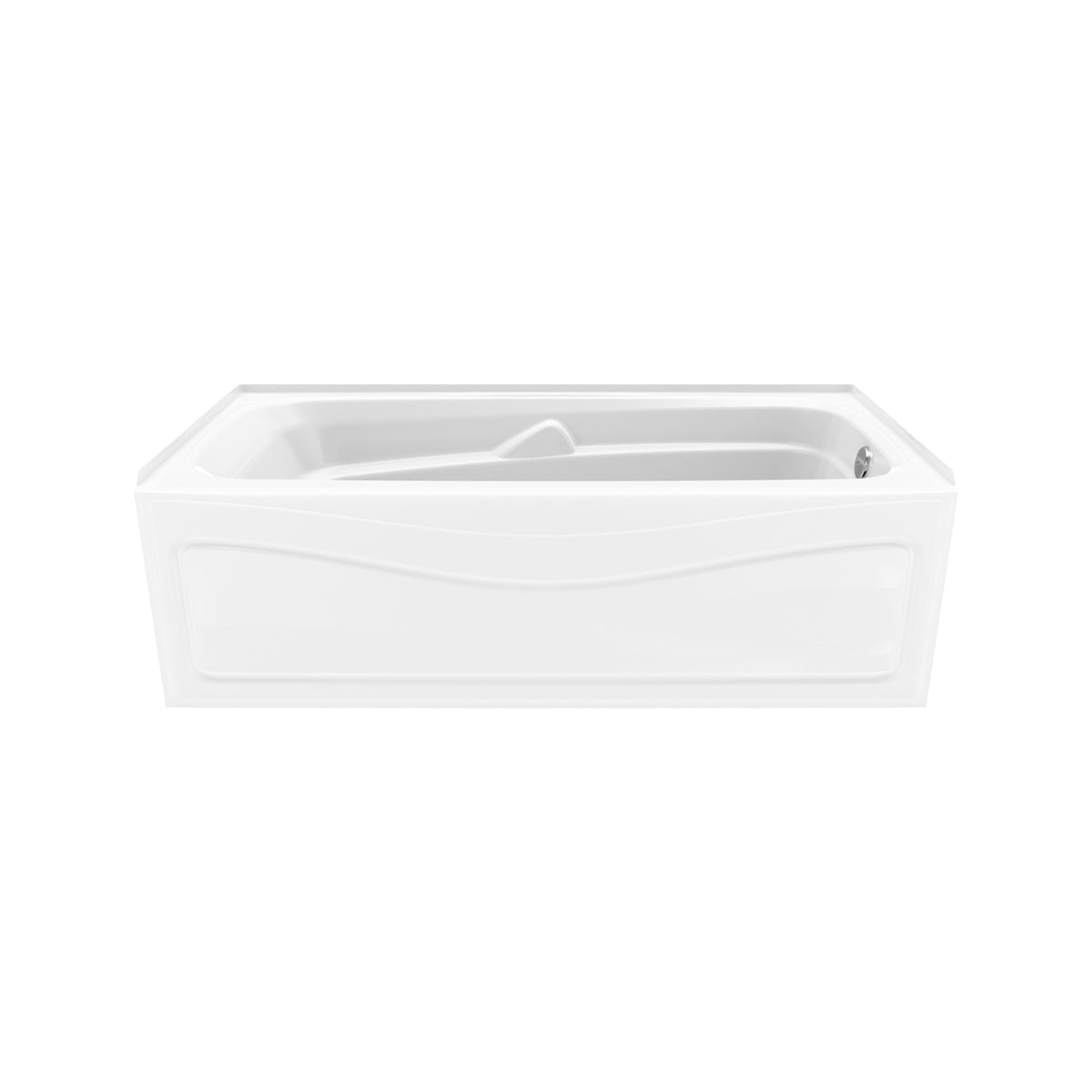 Maax Corinthia II 60 x 30 Acrylic Alcove Bathtub in White - image 3