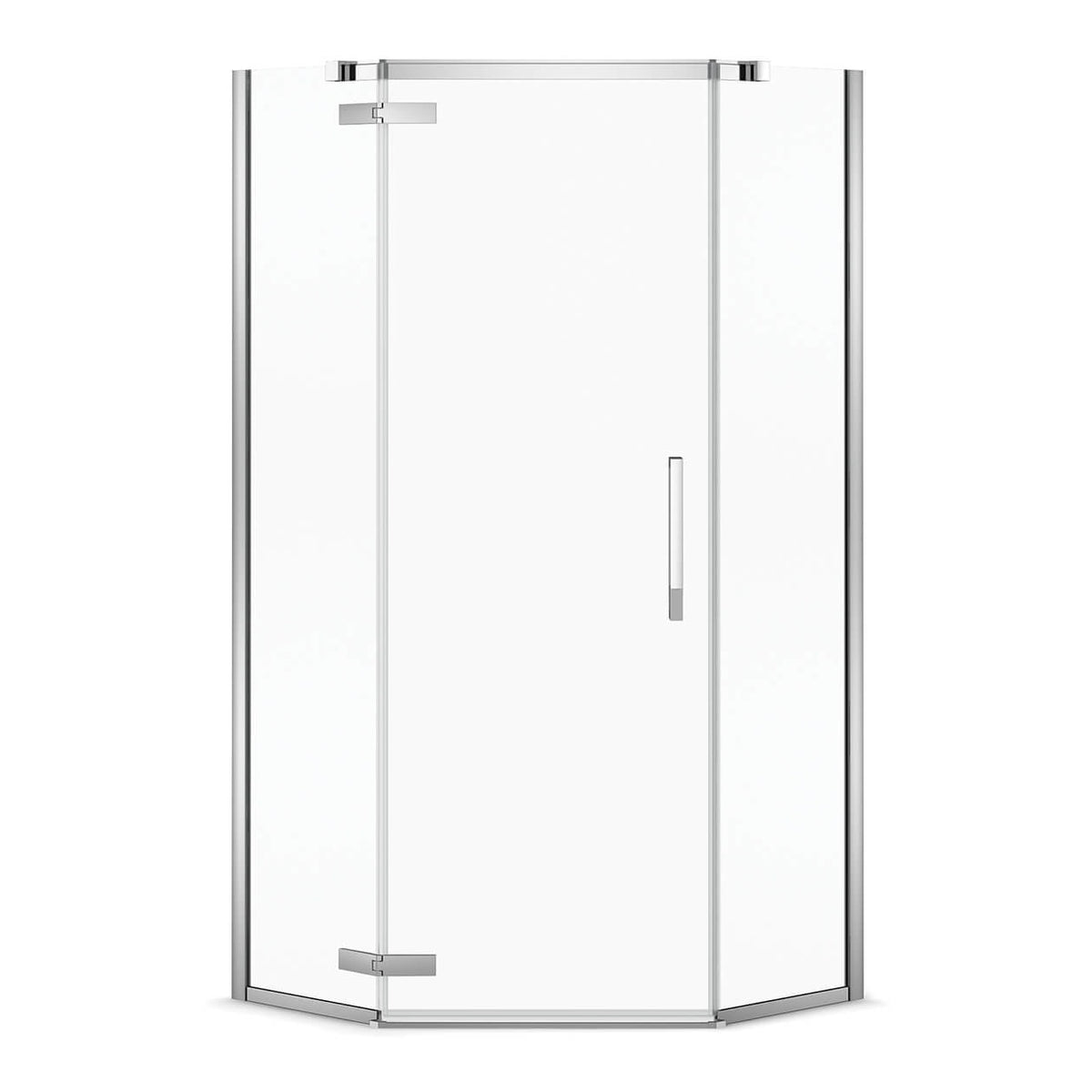 Maax Davana Neo-angle 38 x 38 x 75 in 8mm Pivot Shower Door for Corner Installation - image 3
