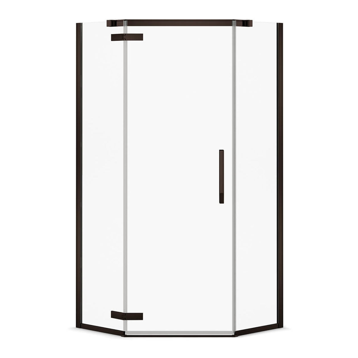 Maax Davana Neo-angle 40 x 40 x 75 in 8mm Pivot Shower Door for Corner Installation - image 7
