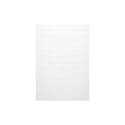 Maax Denso 62 in Solid Surface Glue up Back Wall in White