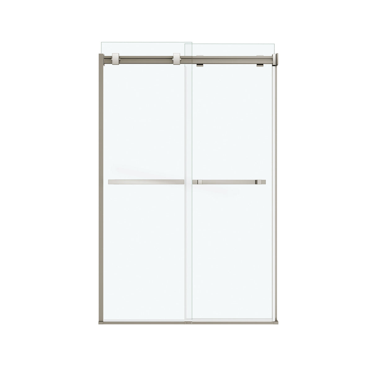 Maax Duel 44-47 x 70 1/2-74 in 8 mm Bypass Shower Door for Alcove Installation - image 23