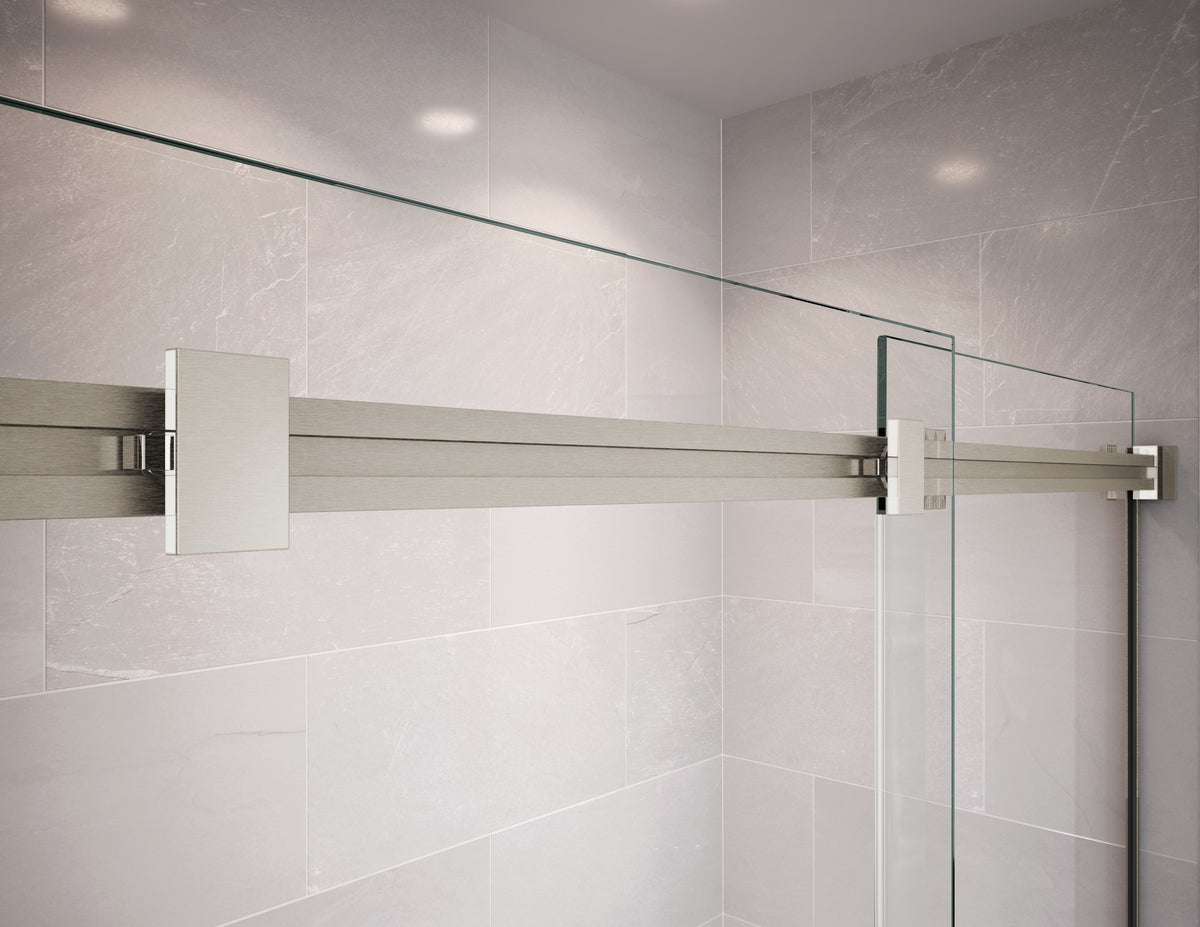 Maax Duel 44-47 x 70 1/2-74 in 8 mm Bypass Shower Door for Alcove Installation - image 24