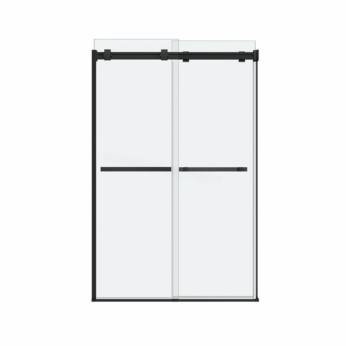 Maax Duel 44-47 x 70 1/2-74 in 8 mm Bypass Shower Door for Alcove Installation - image 29