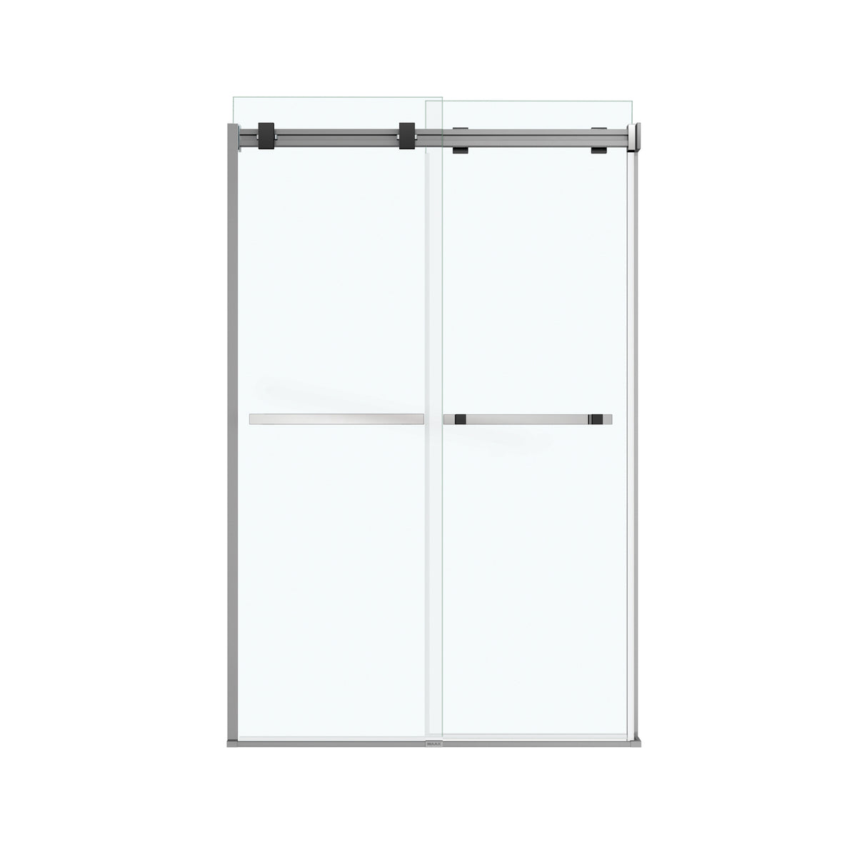 Maax Duel 44-47 x 70 1/2-74 in 8 mm Bypass Shower Door for Alcove Installation - image 33
