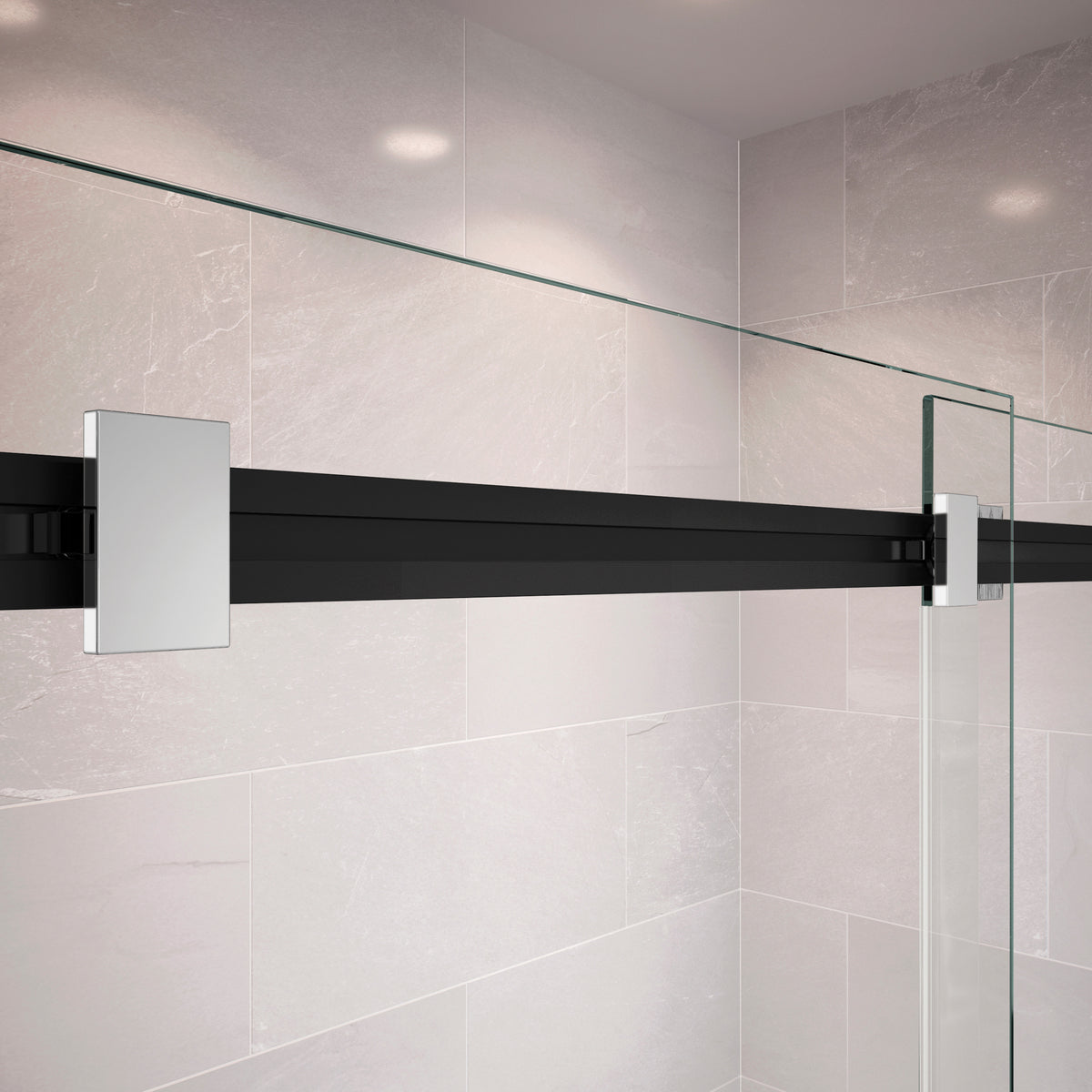 Maax Duel 44-47 x 70 1/2-74 in 8 mm Bypass Shower Door for Alcove Installation - image 36