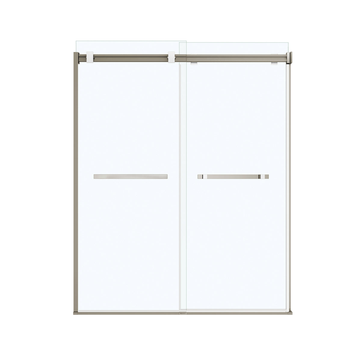 Maax Duel 56-58 ½ x 70 ½-74 in 8mm Bypass Shower Door for Alcove Installation - image 21