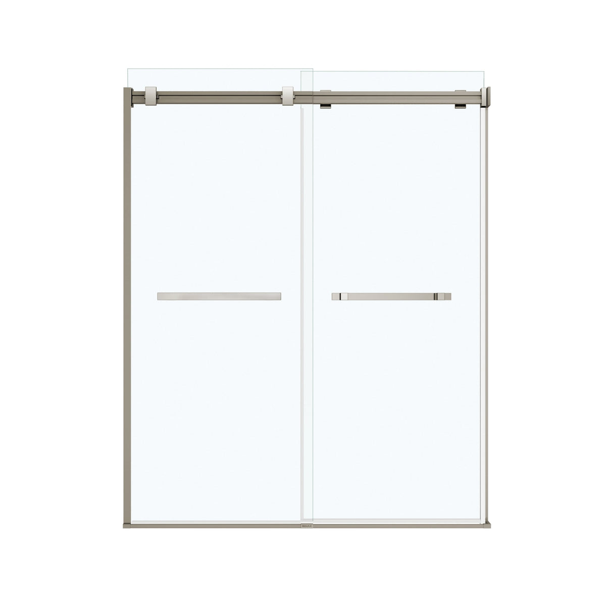 Maax Duel 56-58 ½ x 70 ½-74 in 8mm Bypass Shower Door for Alcove Installation - image 25