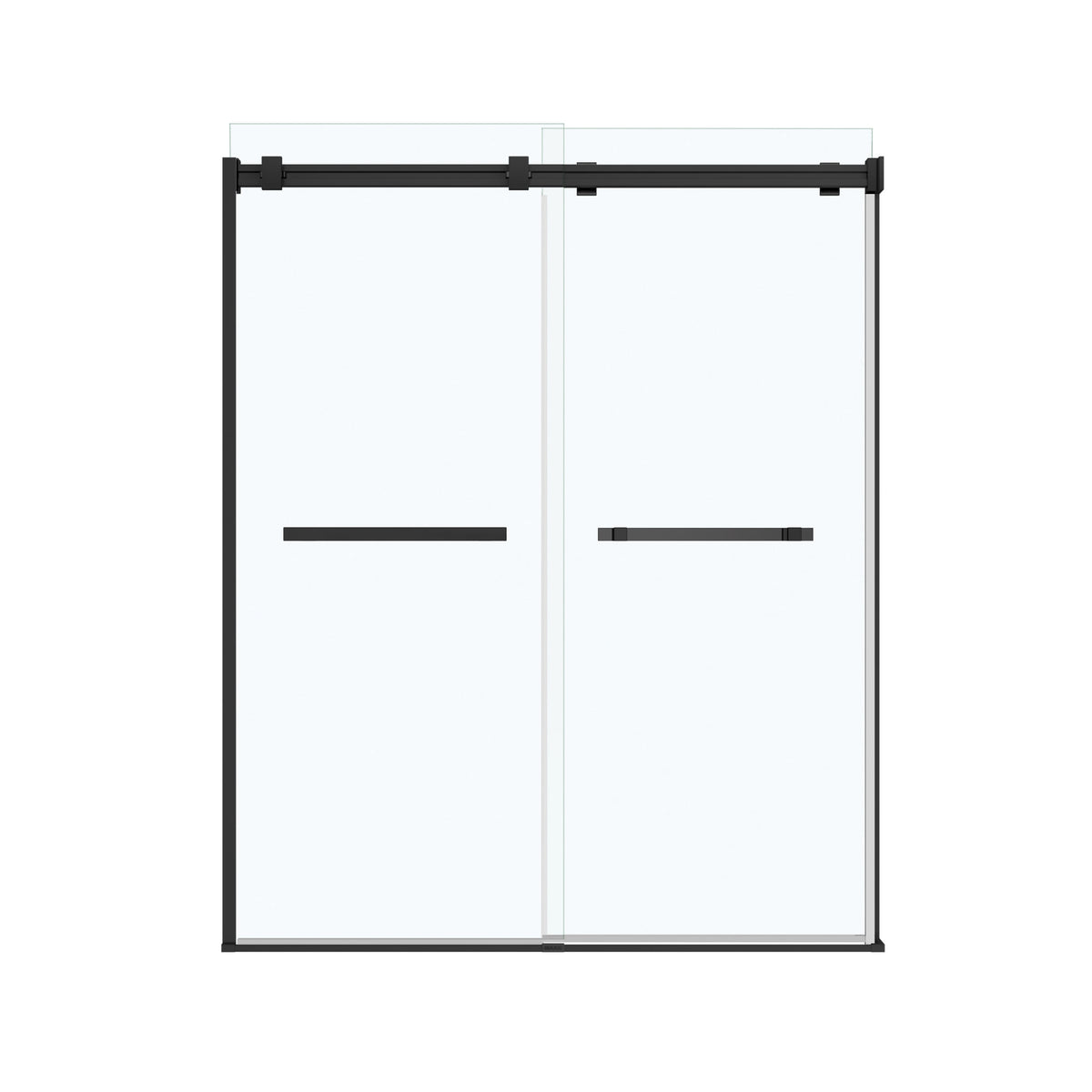 Maax Duel 56-58 ½ x 70 ½-74 in 8mm Bypass Shower Door for Alcove Installation - image 29
