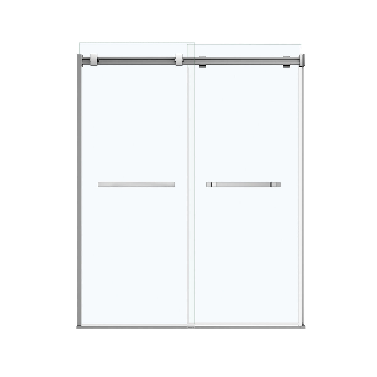 Maax Duel 56-58 ½ x 70 ½-74 in 8mm Bypass Shower Door for Alcove Installation - image 5