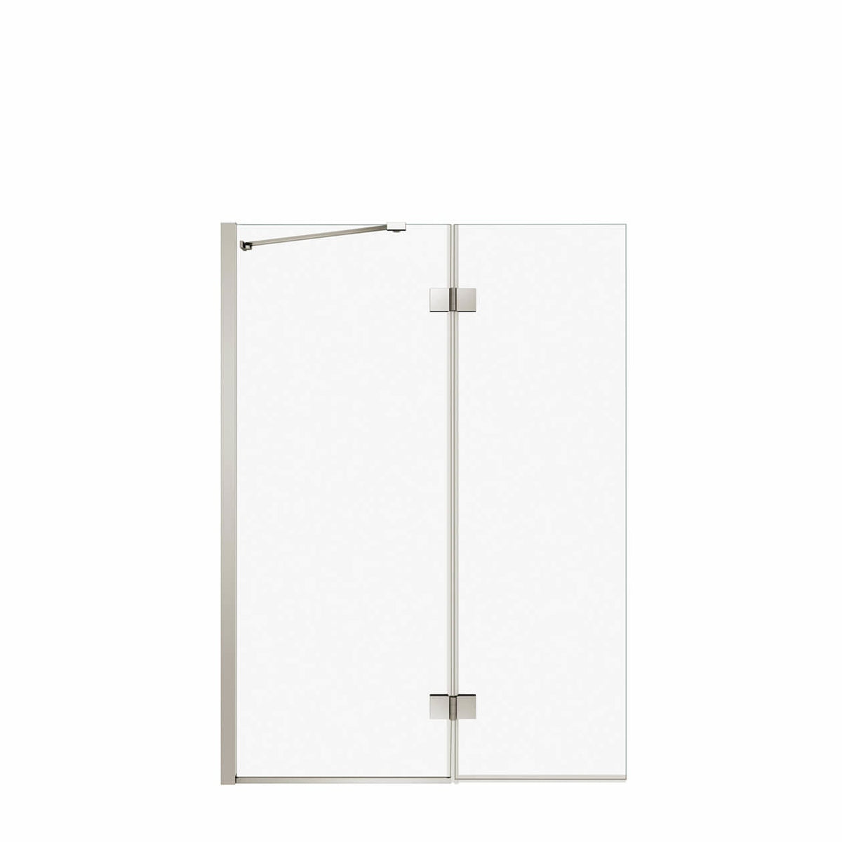 Maax Edge Duo 42 x 58 in 8 mm Pivot Tub Screen for Alcove Installation - image 4