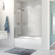 Maax Edge Square 34 x 58 in 8 mm Tub Screen for Alcove Installation