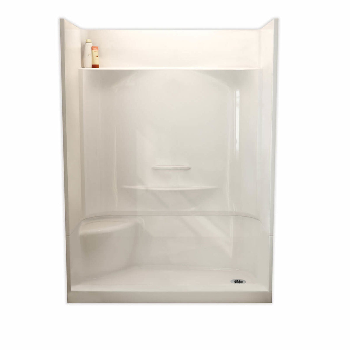 Maax Essence SH-6030 AcrylX Alcove Four-Piece Shower in White - image 4