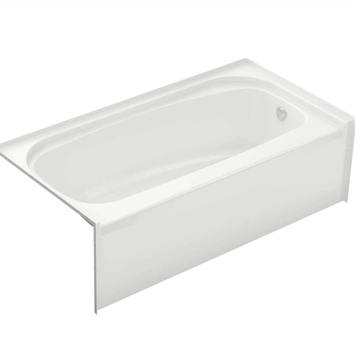 Maax Essence TO-6030 AFR AcrylX Alcove Bathtub in White - image 2