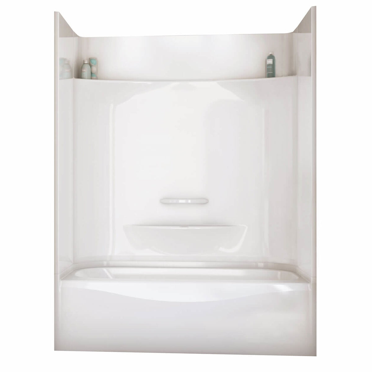 Maax Essence TS-6030 AcrylX Alcove Four-Piece Tub Shower in White - image 3