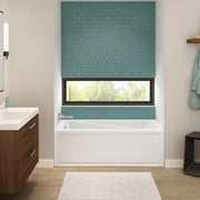 Maax Exhibit 6036 IFS AFR Acrylic Alcove Bathtub in White