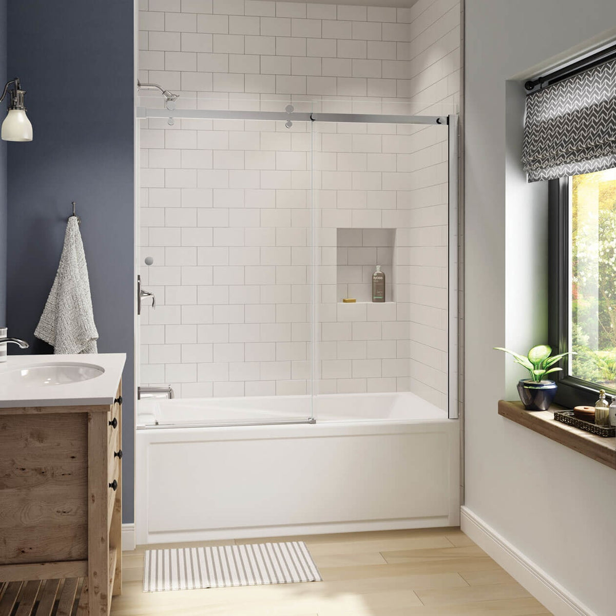 Maax Exhibit 6036 IFS AFR Acrylic Alcove Bathtub in White - image 4