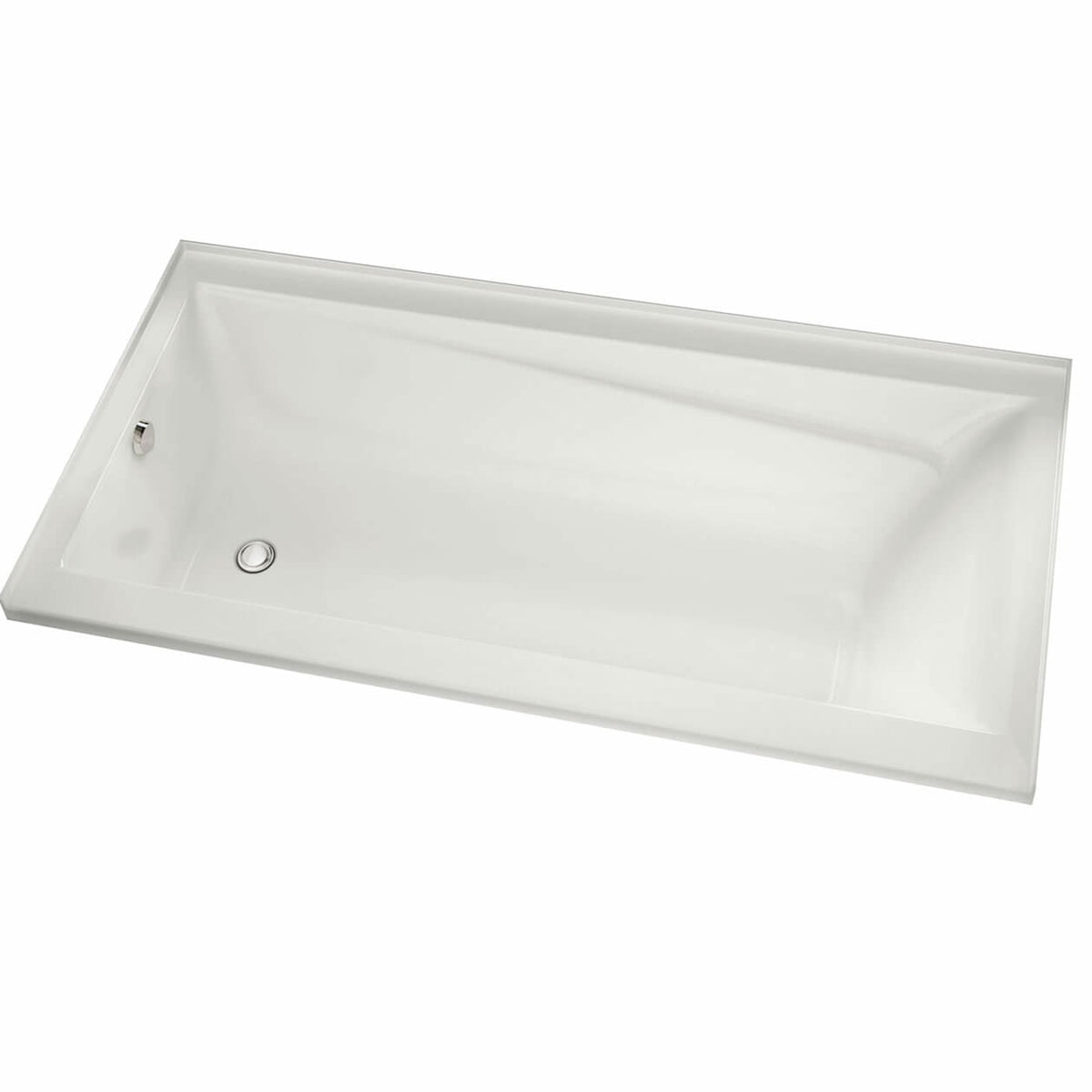 Maax Exhibit 6636 IF Acrylic Alcove Bathtub in White - image 3