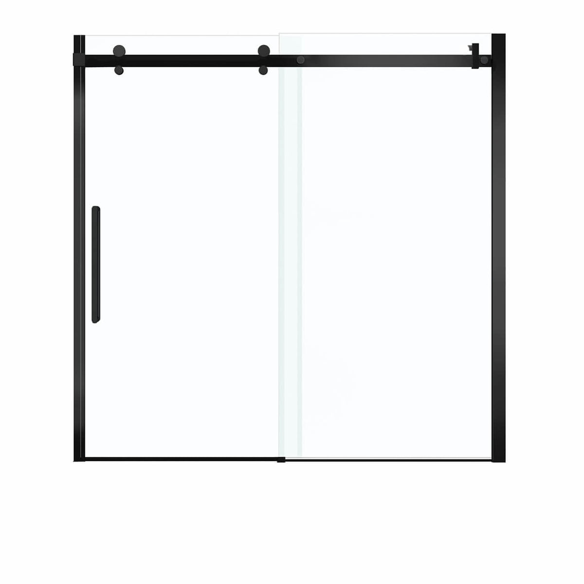 Maax Halo 56 ½-59 x 59 in 8 mm Sliding Tub Door for Alcove Installation - image 11