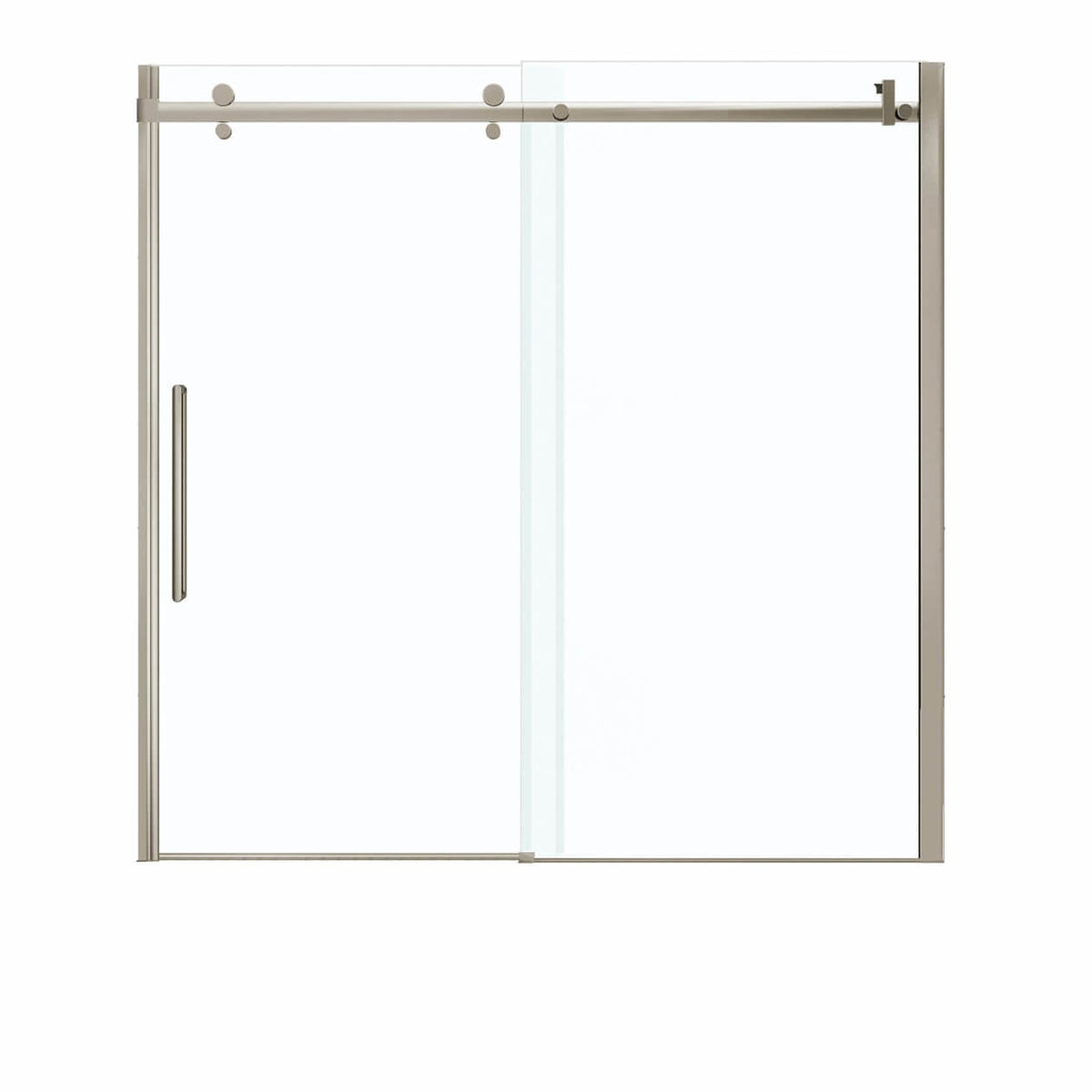 Maax Halo 56 ½-59 x 59 in 8 mm Sliding Tub Door for Alcove Installation - image 9