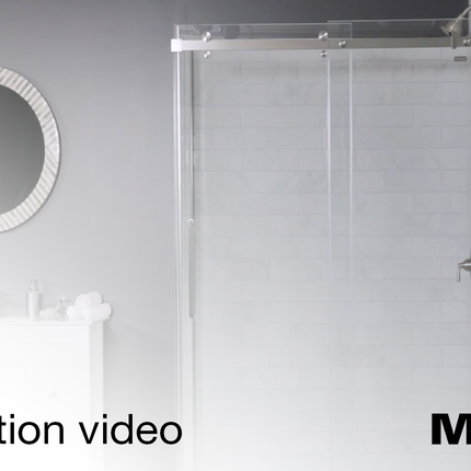 Halo Pro GS Return Panel for 32 in. Base with GlassShield® glass in Chrome - Plumbing Market